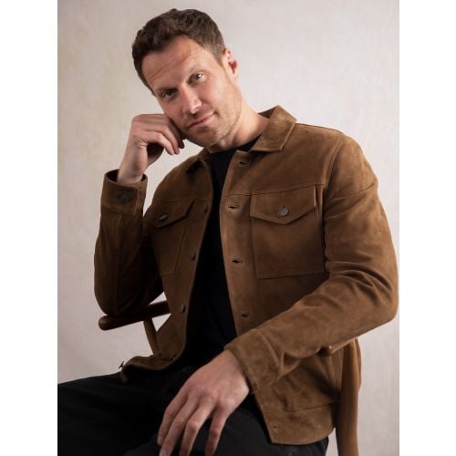 美品 na.e Suede Tailored Jacket pb3erdSdL3SropiLV4c8ZjLhQfkrXy